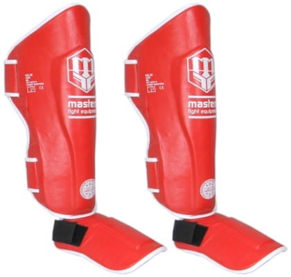 MASTERS Ochraniacze Piszczeli i Stopy NS-30 Czerwone WAKO