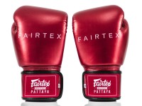 FAIRTEX Rękawice Bokserskie BGV22 Metallic Czerwone