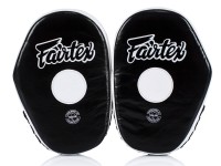 FAIRTEX Łapy Trenera Lekko Profilowane FMV10 CLASSIC PRO Czarno-Białe
