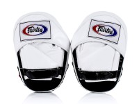 FAIRTEX Łapy Trenera Lekko Profilowane FMV10 CLASSIC PRO Czarno-Białe