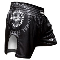 BELTOR Spodenki do Kickboxingu / Muay Thai Czarne