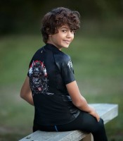 GROUND GAME Rashguard MMA Dziecięcy Samurai 2.0