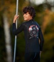 GROUND GAME Rashguard MMA Dziecięcy Samurai 2.0