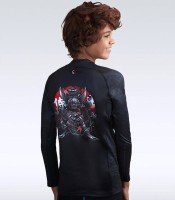 GROUND GAME Rashguard MMA Dziecięcy Samurai 2.0 Długi Rękaw