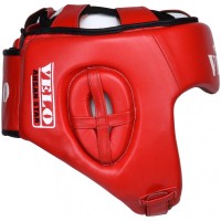 VELO Kask Bokserski Turniejowy AIBA / IBA Czerwony