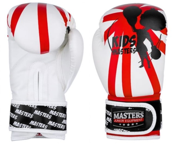 MASTERS Rękawice Bokserskie MJE-RPU-KM Japan Dziecięce