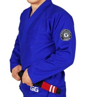 GROUND GAME Kimono do BJJ Gamer Niebieskie (450g)