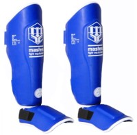 MASTERS Ochraniacze Piszczeli i Stopy NS-30 Niebieskie WAKO