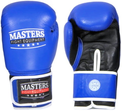 MASTERS Rękawice Bokserskie RBT-301 Niebieskie WAKO
