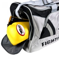 TWINS Torba Sportowa BAG-2 Szaro-Czarna