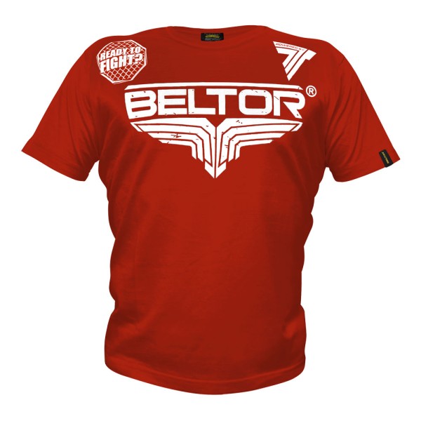 BELTOR T-shirt Octagon Czerwony