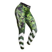 BELTOR Legginsy Damskie Pixel Moro