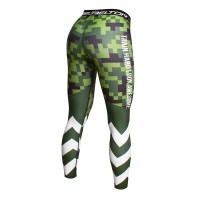 BELTOR Legginsy Damskie Pixel Moro
