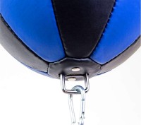 BUSHIDO Piłka Refleksowa ARS-1150 Czarno-Niebieska