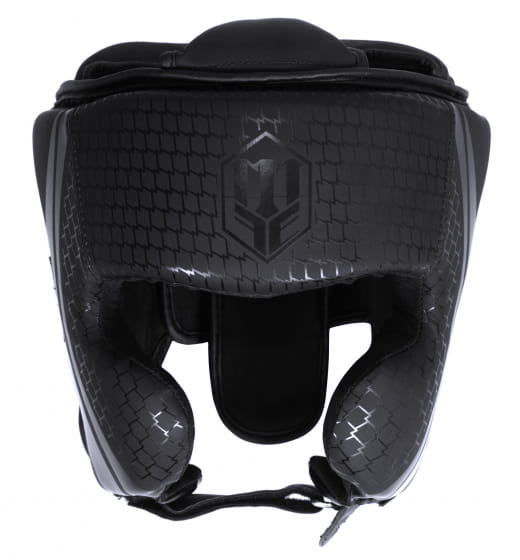 MASTERS Kask Bokserski Sparingowy KTOP-MATT-BLACK