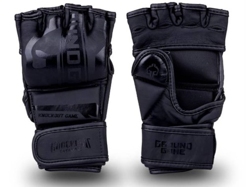 GROUND GAME Rękawice MMA STRIPE BLACK