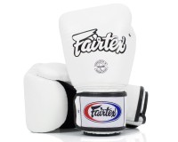 FAIRTEX Rękawice Bokserskie BGV1-B Białe z Siateczką