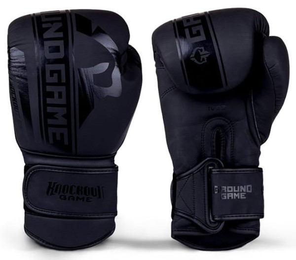 GROUND GAME Rękawice Bokserskie STRIPE BLACK