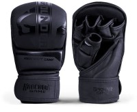 GROUND GAME Rękawice MMA / Krav Maga Sparingowe STRIPE BLACK