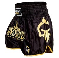 GROUND GAME Spodenki Muay Thai GOLD