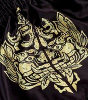 GROUND GAME Spodenki Muay Thai GOLD