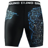GROUND GAME Spodenki MMA Obcisłe Vale Tudo Viking