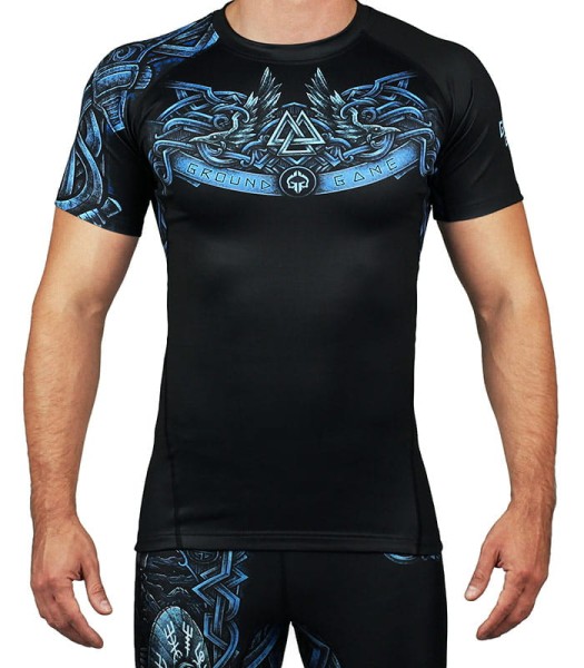 GROUND GAME Rashguard MMA Viking
