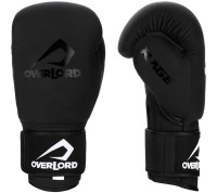 OVERLORD Rękawice Bokserskie RAGE Czarne