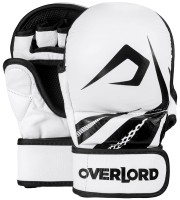 OVERLORD Rękawice MMA / Krav Maga Sparingowe SPARRING Biało-Czarne