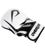 OVERLORD Rękawice MMA / Krav Maga Sparingowe SPARRING Biało-Czarne