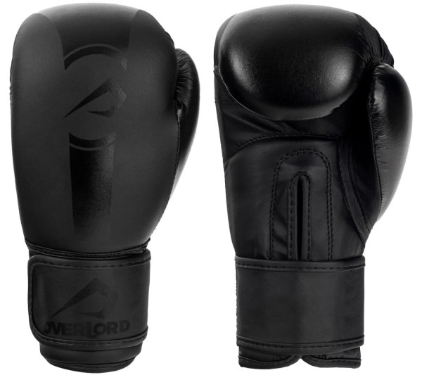 OVERLORD Rękawice Bokserskie BOXER Dziecięce Czarne