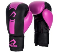 OVERLORD Rękawice Bokserskie BOXER Dziecięce Czarno-Różowe
