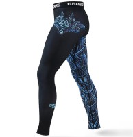 GROUND GAME Legginsy MMA Męskie Viking