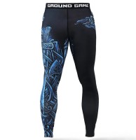 GROUND GAME Legginsy MMA Męskie Viking