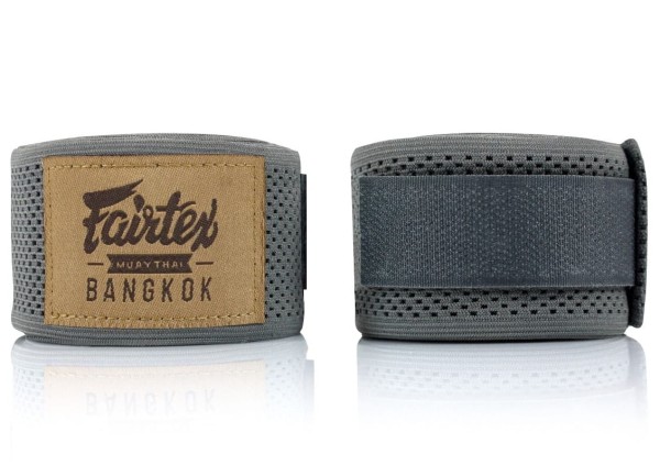 Owijki FAIRTEX Bandaże Bokserskie HW4 Szare 4,5m (elastyczne)