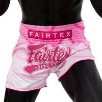 FAIRTEX Spodenki Muay Thai BS1914 ALMA Różowe