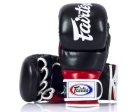 FAIRTEX Rękawice MMA / Krav Maga Sparingowe FGV18 Czarno-Czerwone