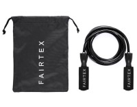 FAIRTEX Skakanka z Linką z Tworzywa na Łożyskach R3 Czarna