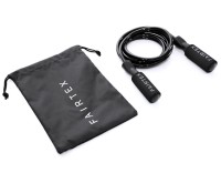 FAIRTEX Skakanka z Linką z Tworzywa na Łożyskach R3 Czarna