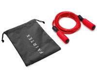 FAIRTEX Skakanka z Linką z Tworzywa na Łożyskach R3 Czerwona