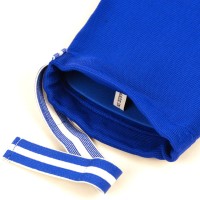 FAIRTEX Ochraniacze Piszczeli i Stopy Elastyczne z Rzepem Niebieskie