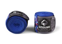 Owijki GROUND GAME Bandaże Bokserskie Logo 4m (elastyczne)