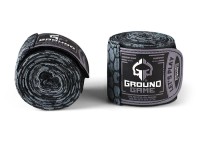 Owijki GROUND GAME Bandaże Bokserskie Cage Gold 4m (elastyczne)