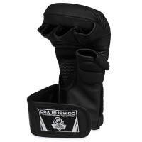 BUSHIDO Rękawice MMA / Krav Maga Sparingowe E1V9 BLACK MASTER