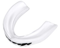 BUSHIDO Ochraniacz na Zęby Pojedynczy z Wzorem Kłów Biało-Czarny