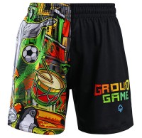 GROUND GAME Spodenki MMA Dziecięce Brasil