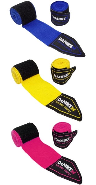 Owijki DANIKEN Bandaże Bokserskie 1,5m Dziecięce (elastyczne)