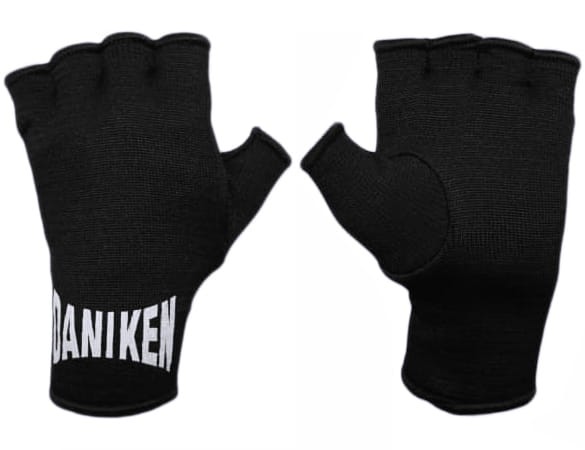 DANIKEN Elastyczne Rękawiczki pod Rękawice Bokserskie Czarne