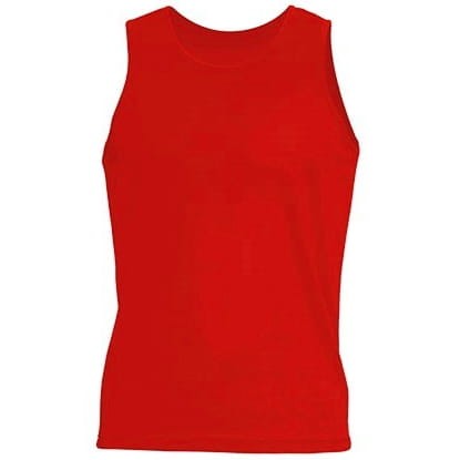 DANIKEN Koszulka Bokserska Bezrękawnik Czerwona