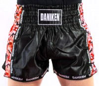 DANIKEN Spodenki do Kickboxingu / Muay Thai SPECIAL CAMO Czerwone